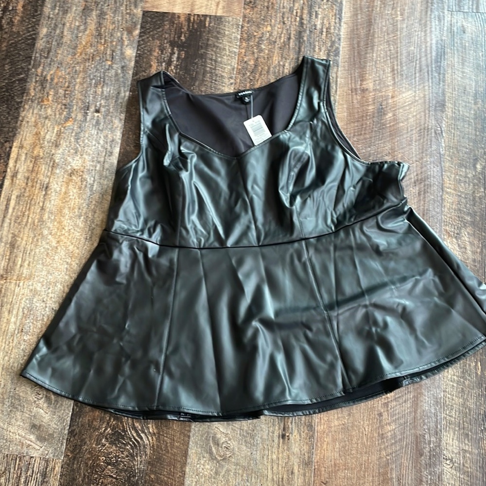 Black Leather Top